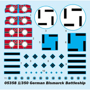 Trumpeter 05358 1/350 German Bismarck Battleship