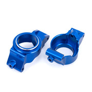 Traxxas 7832-BLUE Aluminium Caster Blocks Blue