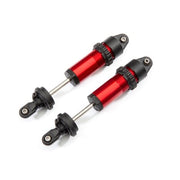 Traxxas 8961R Aluminium GT-Maxx Shocks Assembled without Springs Red 2pc