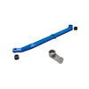 Traxxas 9748-BLUE Steering Link 6061-T6 Aluminum Blue Anodized / Servo Horn Metal / Spacers 2pc / 3x6mm CCS with Threadlock 1pc / 2.5x7mm SS with Threadlock 1pc
