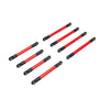 Traxxas 9749-RED Suspension Link Set 6061-T6 Aluminum Red Anodized