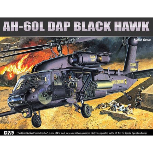 Academy 12115 1/35 AH-60L DAP Direct Action Penetrator – Metro Hobbies