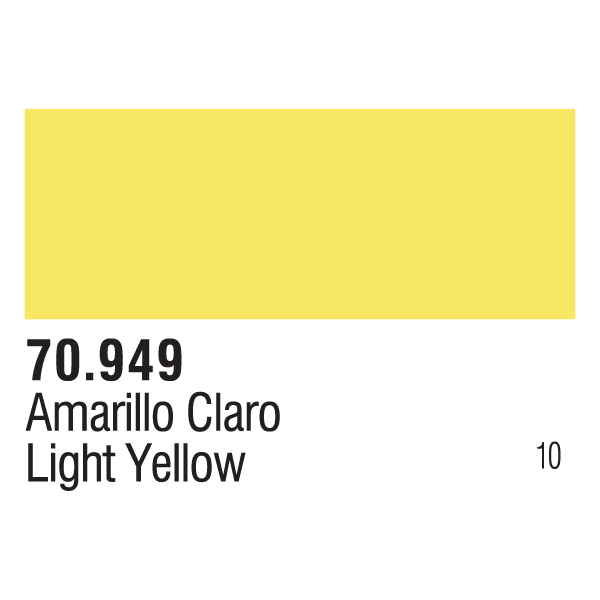 Vallejo Model Color acrylic paint - 70.949 Light Yellow
