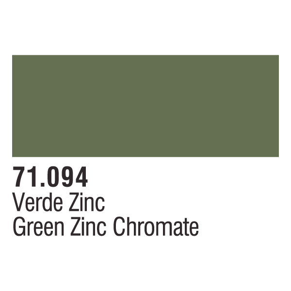 Vallejo 71094 Model Air 94 17ml Green Zinc Chromate Paint Metro Hobbies