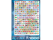 Eurographics 60128 Flags Of The World 1000pc Jigsaw Puzzle