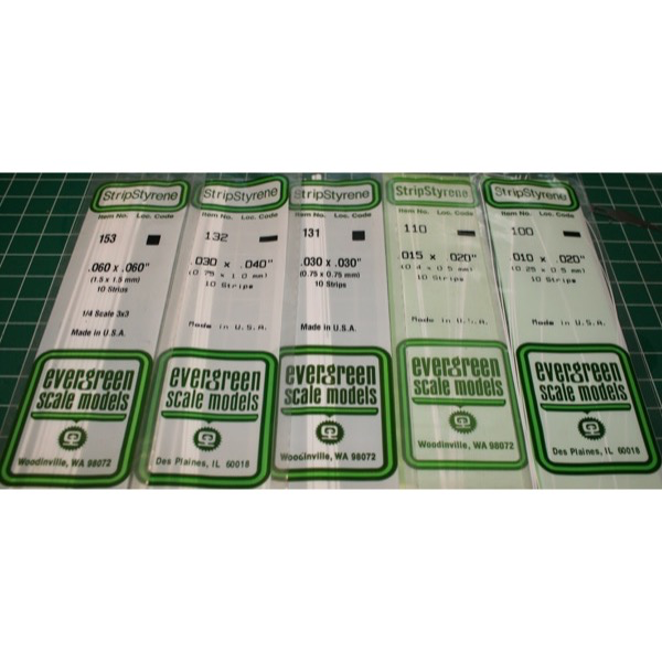 Evergreen Styrol 9080 1 X Weiß Blätter X 0.2cm (2.0mm) Dick X 15.2cm Breit X 787 Evergreen Styrol 9080 1 X Weiß Blätter X 0.2cm (2.0mm) Dick X 15.2cm Breit X 787