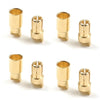 G-Force 1000-007 6mm Gold Connector Male + Female (4pairs)