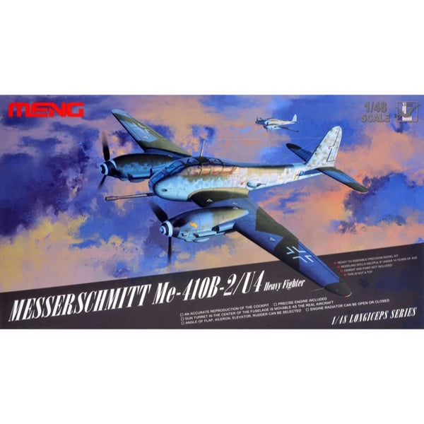 thumbnail image 2 of Meng Models 1/48 Messerschmitt Me-410B-2/U4 Heavy Fighter – Plastic Model Kit, LS001 2 of 5