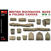 MiniArt 35599 1/35 British Rucksacks Bags and Folded Canvas WWII