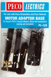Peco PL12X Motor Adaptor Base Without Spring