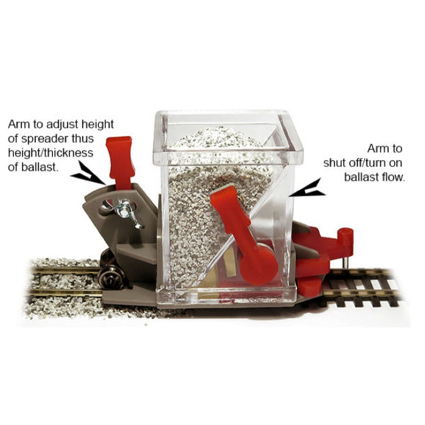 Proses BSHO02 HO/OO Advanced Ballast Spreader Car Metro Hobbies