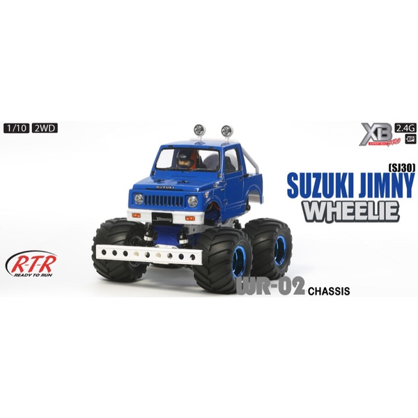 Tamiya 57862 1/10 RTR Suzuki Jimny Wheelie WR02 (SJ30) Blue