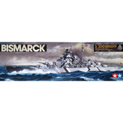 Tamiya 78013 1/350 Bismarck Battleship Plastic Model Kit