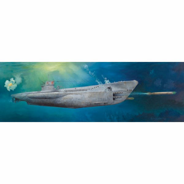 Trumpeter 06801 1/48 DKM U-Boat Type VIIC U-552 – Metro Hobbies