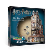 Wrebbit 010118 3D Harry Potter The Burrow Puzzle 415pc