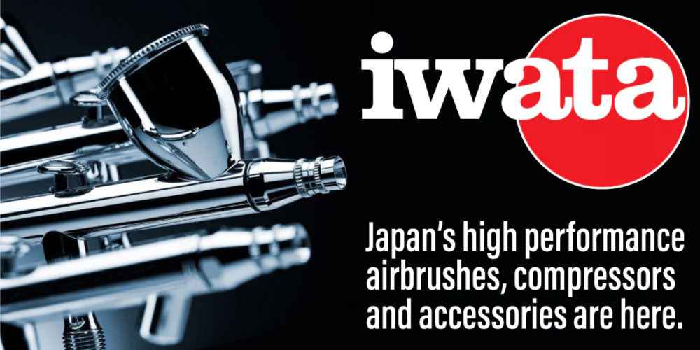 New in store: Iwata Airbrushes and Accessories