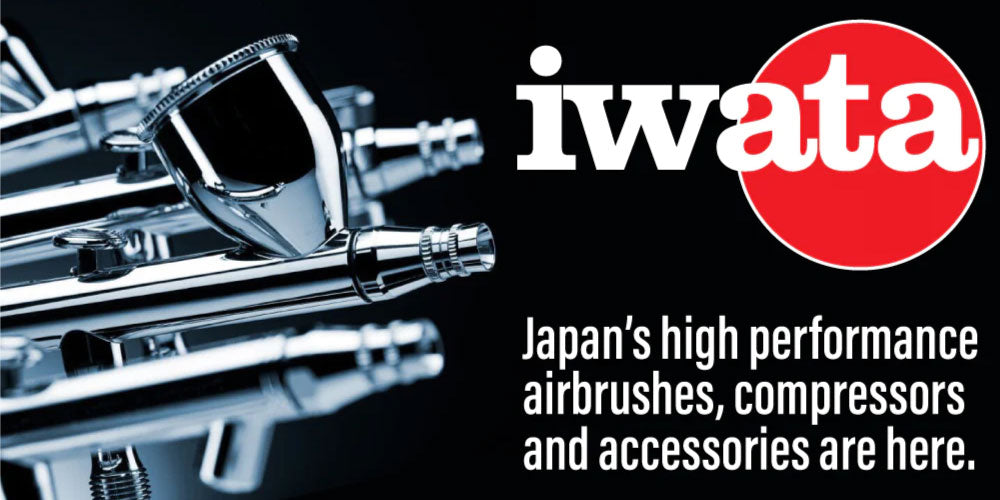 New in store: Iwata Airbrushes and Accessories