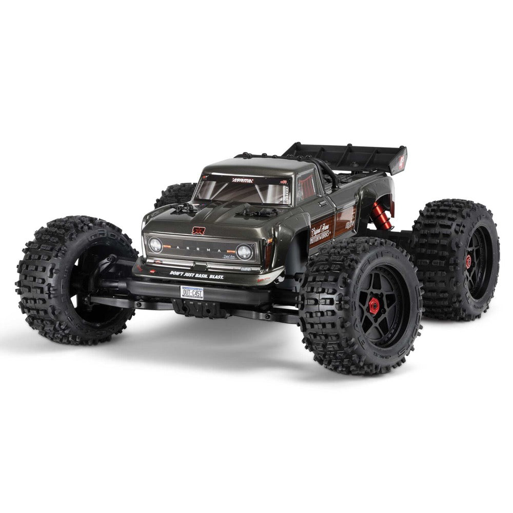 Arrma Outcast V2 4X4 BLX 4S RC Stunt Truck RTR Gunmetal ARA4410V2T3 5052127047104