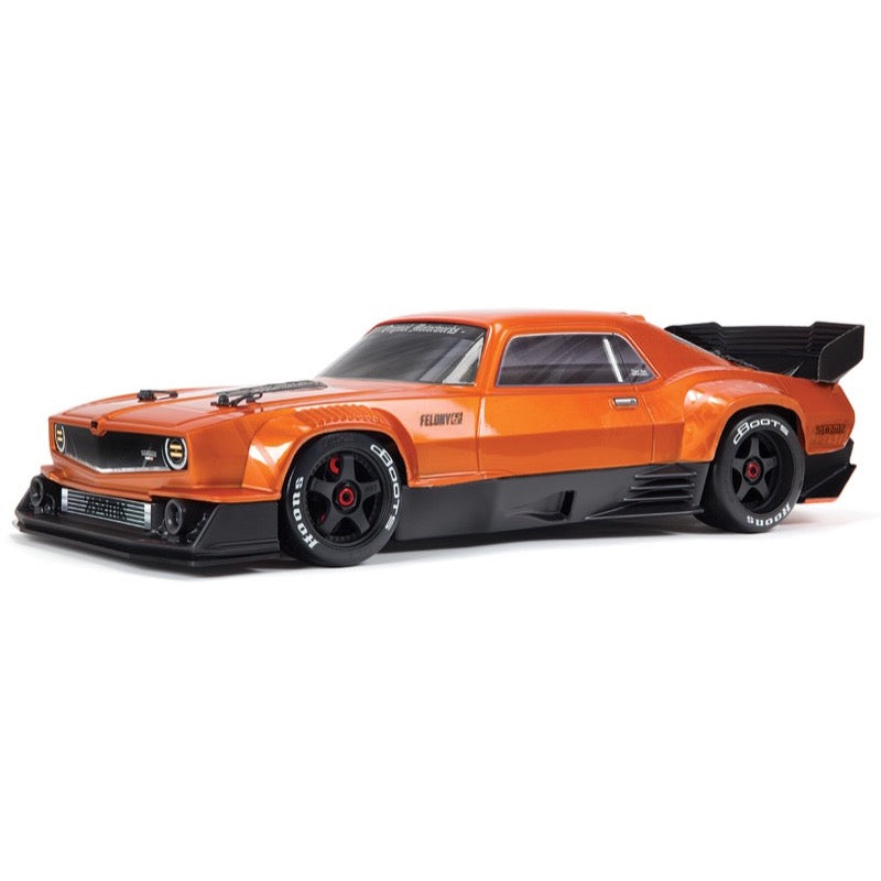 Arrma ARA7617V2T2 Felony 1/7 6S BLX RC Car (Orange) 5052127037310