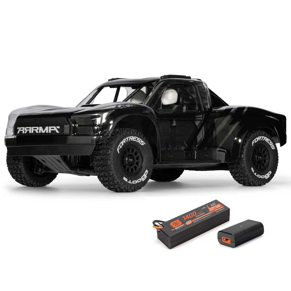 Arrma Mojave Grom 1/16 4x4 Ready to Assemble Desert Truck Clear/Black
