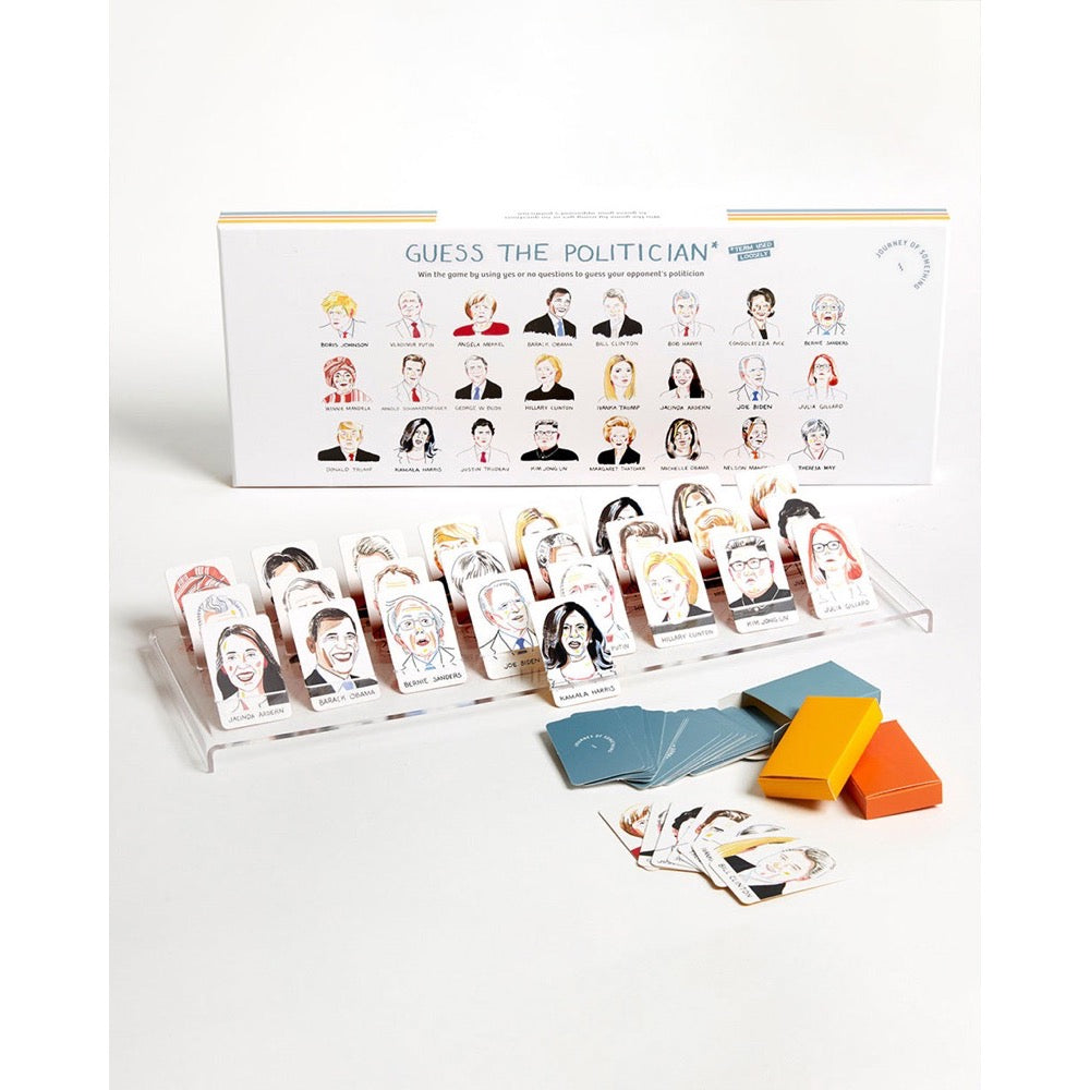 Journey of Something Guess The Politician Game – Metro Hobbies