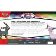 Pokemon TCG Scarlet & Violet 8.5 Prismatic Evolutions Premium Figure Box