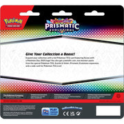 Pokemon TCG Scarlet and Violet 8.5 Prismatic Evolutions 2-PK Blister
