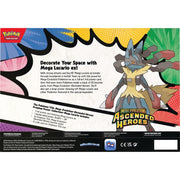 Pokémon TCG Mega Evolution Ascended Heroes Premium Poster Collection Mega Lucario/Mega Gardevoir