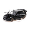Minichamps 1/18 BMW M3 Touring 2024 Matt Black with Gold Magnesium Wheels and Black Interior Bucket Seats