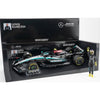 Minichamps 1/18 Mercedes-AMG Petronas Formula One Team F1 W15 E Performance Lewis Hamilton Last Race Mercedes GP Abu Dhabi GP 2024 with Figurine