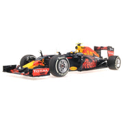 Minichamps 1/12 Red Bull Racing TAG Heuer RB12 Max Verstappen Winner Spanish GP 2016 with Figurine Position Board and Pitboard