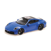 Minichamps 1/18 Porsche 911 Carrera 4 GTS Coupe 2024 Blue
