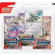 Pokemon TCG Scarlet and Violet 5 Temporal Forces Three Booster Blister