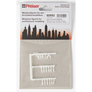 Preiser 1/200 Unpainted Workers 18 Figures