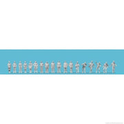 Preiser 1/200 Unpainted Workers 18 Figures