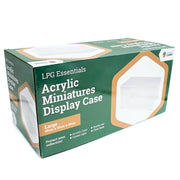 LPG Acrylic Miniatures Display Case Large 36 x 16 x 16cm