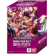 One Piece Card Game Double Pack A Fist of Divine Speed (DP-07)