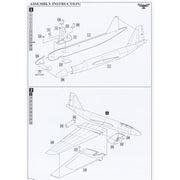 Sova-M 14011 1/144 RB-57F "Canberra" weather recon.aircraft
