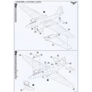 Sova-M 14011 1/144 RB-57F "Canberra" weather recon.aircraft