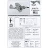 Sova-M 14011 1/144 RB-57F "Canberra" weather recon.aircraft