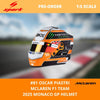 Spark 5HF214 1/5 McLaren Formula 1 Team Oscar Piastri Monaco GP 2025 Resin Model Helmet