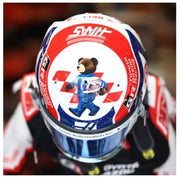 Spark 1/5 MoneyGram Haas F1 Team Ollie Bearman British GP 2026 Helmet