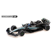 Minichamps 1/64 Mercedes-AMG Petronas Formula One Team F1 W16 E Performance George Russell Winner Singapore GP 2025