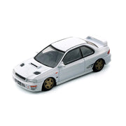 BM Creation 1/64 Subaru Impreza WRX Type R 3 4-6 White RHD