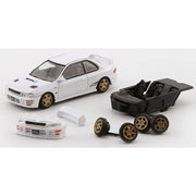 BM Creation 1/64 Subaru Impreza WRX Type R 3 4-6 White RHD