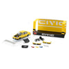 BM Creation 1/64 Honda Civic EF2 1991 Custom Yellow BIK Bonnet RHD