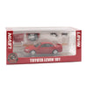 BM Creation 1/64 Toyota Levin 101 Red HK Toy Car Salon 2025