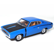 Road Rager 64CHBL 1/64 1973 E49 Valiant Charger R/T Blue