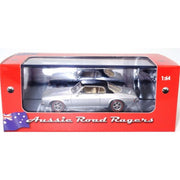 Road Ragers 64MOSI 1/64 1973 Monaro HQ LS 2 Door Silver/Black