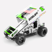 Authentic Collectables ACD18SC26A 1/18 Jason Pryde Motorsport No.1K Sprintcar 2025 High Limit International Perth Winner